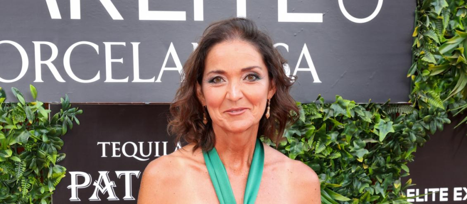 Minister Reyes Maroto at photocall Starlite Festival oF Marbella on Sunday 14 August 2022