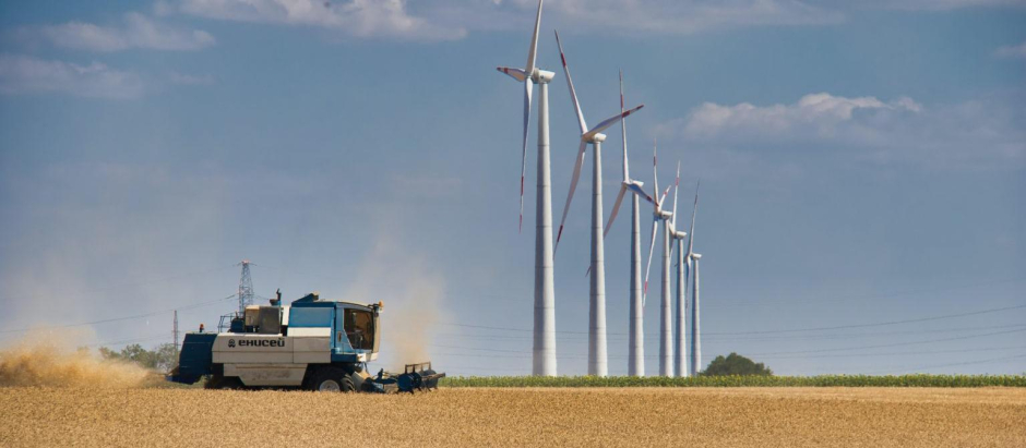 La energía eólica y la agricultura suponen una convivencia sostenible