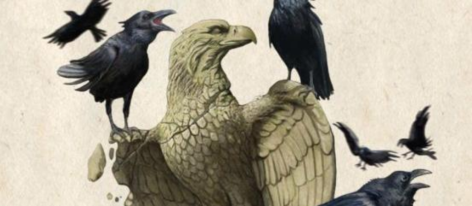 Portada «El águila y los cuervos» de José Soto Chica