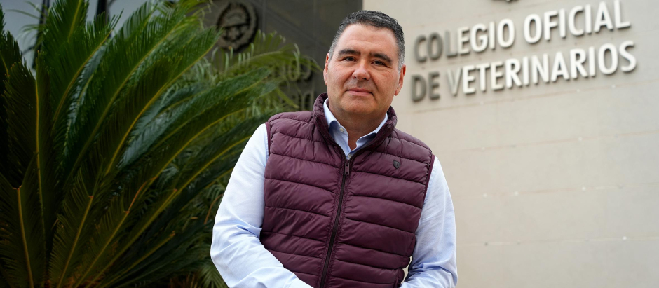 Miguel Ángel Perea, presidente del Colegio de Veterinarios de Córdoba