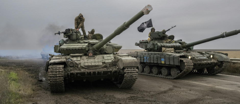 Tanques ucranianos Jersón