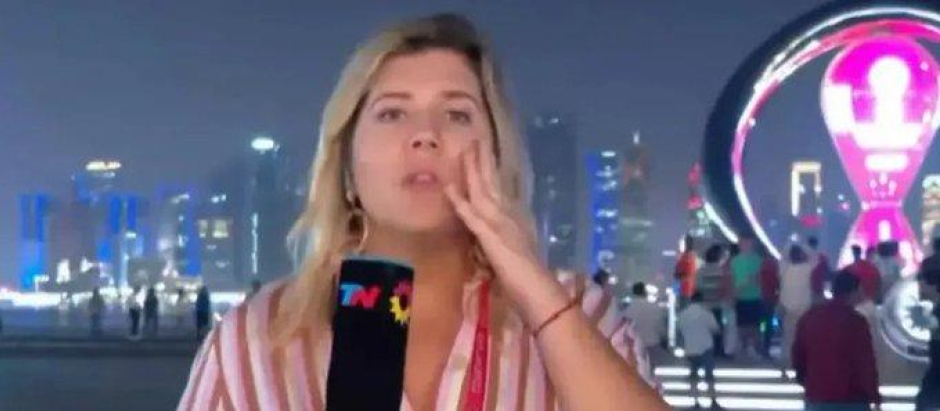 La periodista argentina Dominique Metzger ha sido víctima de un robo en Qatar
