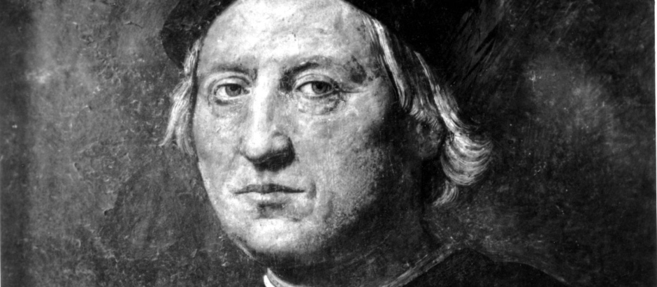Retrato de Cristóbal Colón atribuido a Rodolfo Ghirlandaia (Museo Naval de pegli, en Génova)
