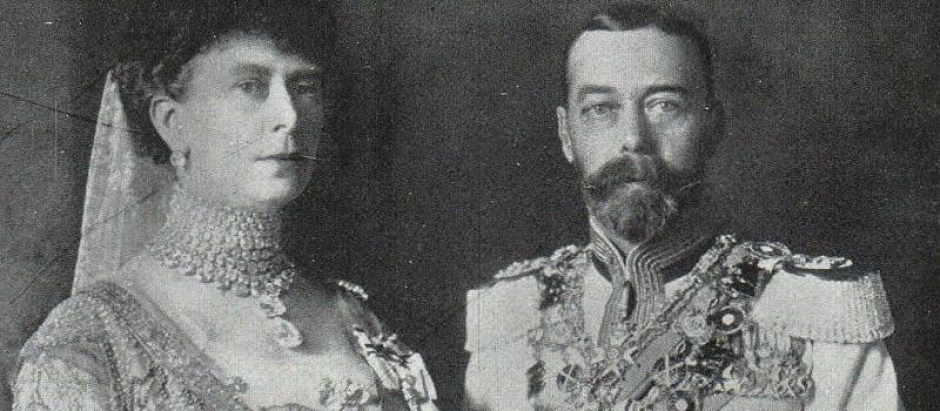 Rey Jorge V y la Reina María de Teck