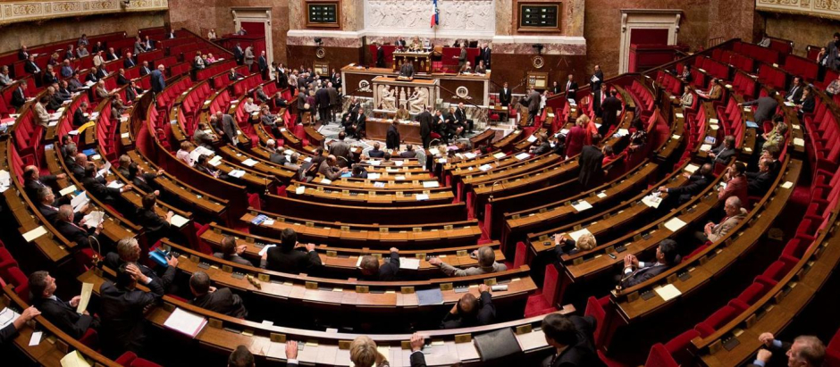 Interior de la Asamblea Nacional francesa