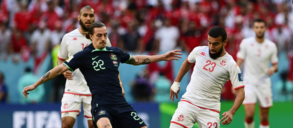 Túnez y Australia disputan este encuentro de la segunda jornada de la fase de grupos