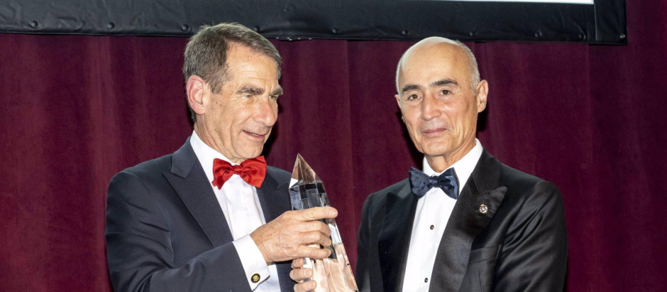 Rafael del Pino, presidente de Ferrovial, fue premiado como Líder Empresarial del Año de la Cámara de Comercio España-Estados Unidos el año pasado.