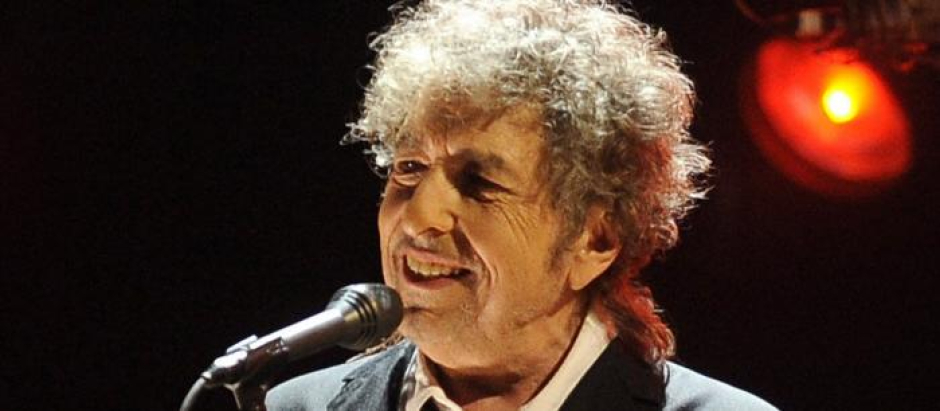 Bob Dylan durante un concierto