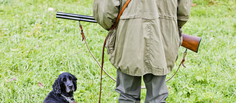 Un cazador y su perro se vieron involucrados en el inusual suceso