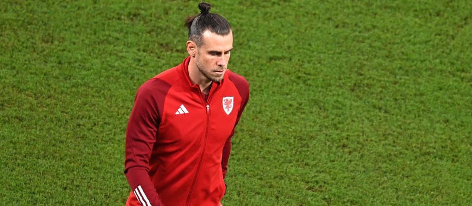Gareth Bale tuvo que ser sustituido en el descanso