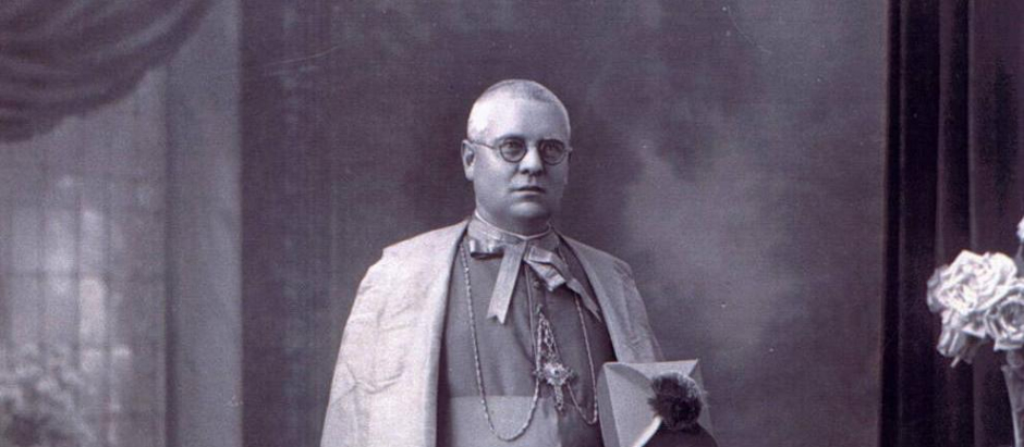 El obispo Manuel Irurita, en una fotografía de 1927
