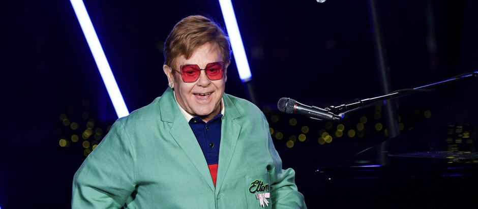 Elton John durante un concierto el pasado 22 de noviembre en Nueva York