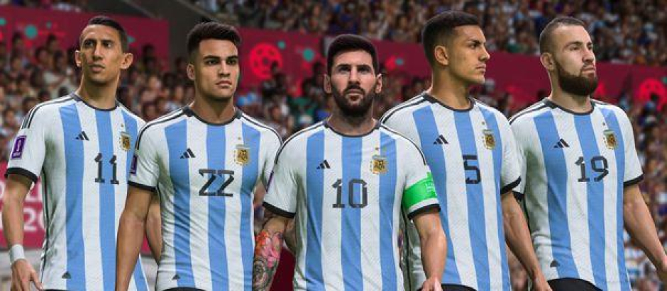 Jugadores argentinos representados en el FIFA 23
