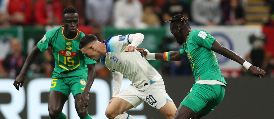Inglaterra y Senegal se enfrentan en el encuentro de octavos del Mundial
