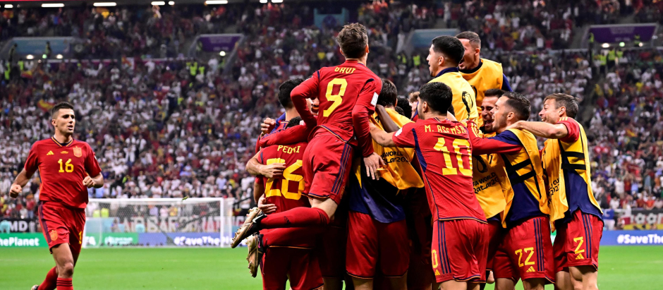 La selección española juega ante Marruecos en octavos del Mundial