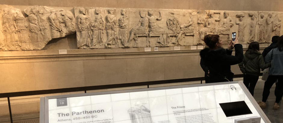 Los frisos del Partenón son uno de los grandes atractivos del British Museum, aunque no llevan ni un siglo en sus salas