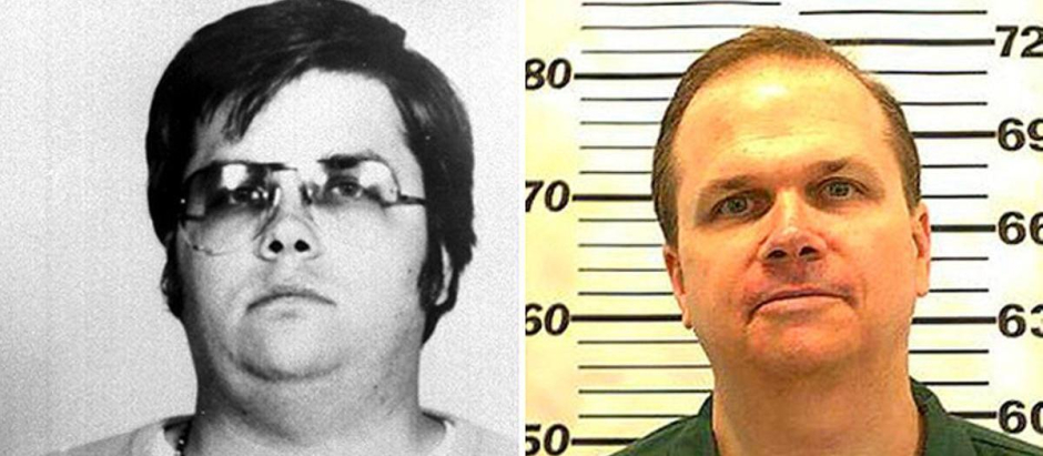 Mark David Chapman cuando fue encarcelado, en 1980, y en su última imagen pública, en 2018