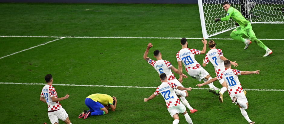 Marquinhos falló el último penalti y Croacia pasa a semifinales: Brasil, eliminada