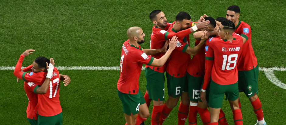 Marruecos se ha clasificado a la primera semifinal de su historia de un Mundial