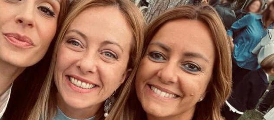 Giorgia Meloni, junto a su amiga Nicoletta, asesinada la mañana del domingo en Roma