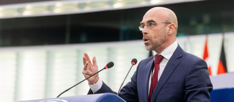 Jorge Buxadé, jefe de la delegación de Vox en el Parlamento Europeo