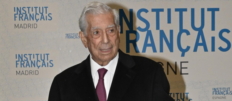 Mario Vargas Llosa el pasado martes en Madrid