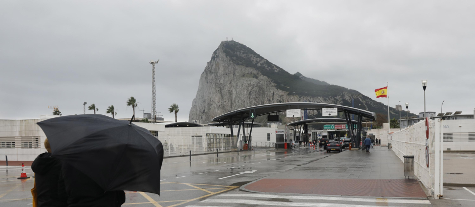 Acceso fronterizo a Gibraltar