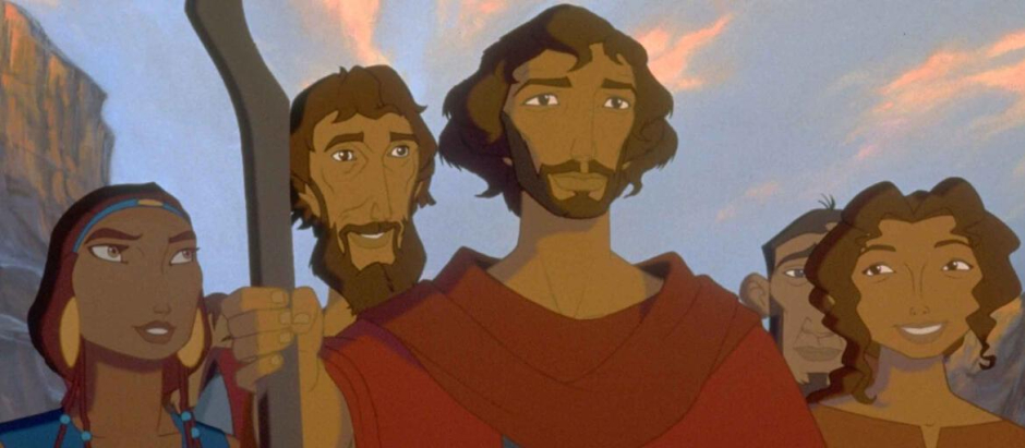 Séfora, Moisés, Sara y Aarón son los protagonistas, junto al faraón de Egipto, de la película de 1998 El Príncipe de Egipto