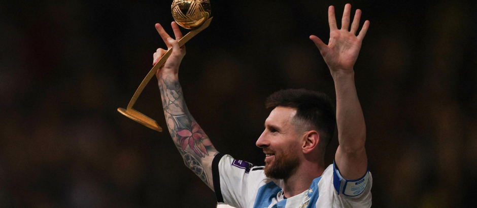 Messi ha ganado el Balón de Oro del Mundial