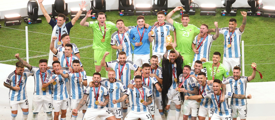 Argentina consiguió en Qatar su tercer Mundial de la historia