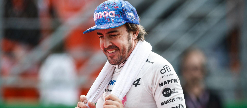 Fernando Alonso during the Formula 1 Grand Premio de la Ciudad de Mexico 2022, Mexican Grand Prix 2022º