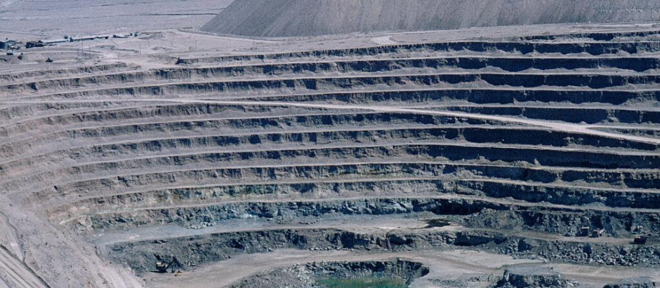 Imagen de archivo de una mina de litio