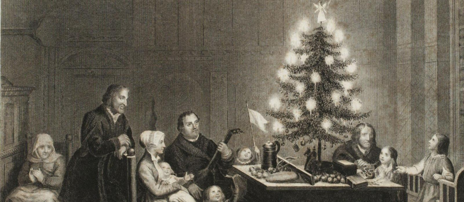 ¿Quién decoró el primer árbol de navidad?