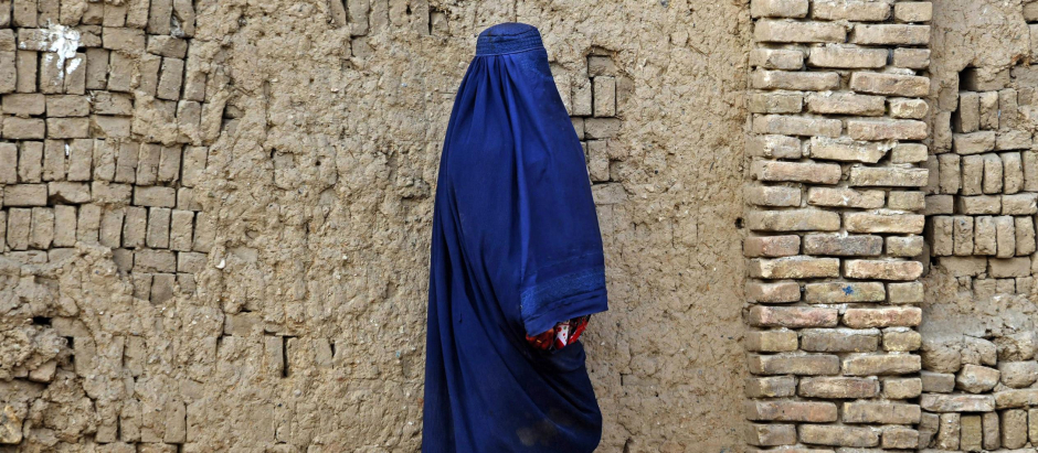 Mujer burka Afganistán