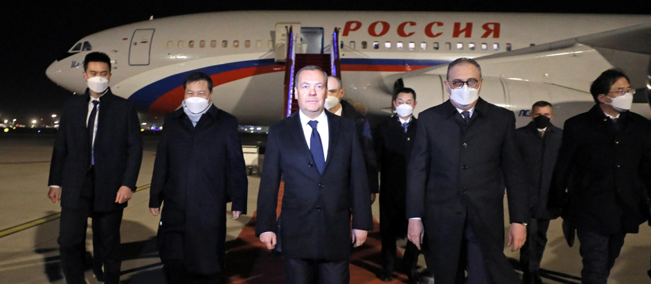 Dmitry Medvedev Pekín
