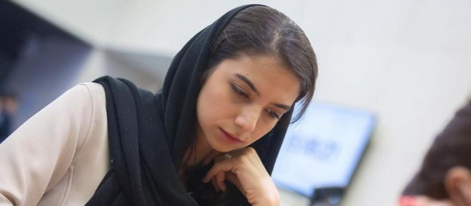 La ajedrecista iraní Sara Khademalsharieh, en una imagen de archivo