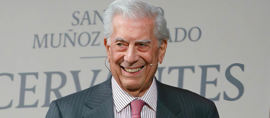 Mandatory Credit: Photo by Atilano Garcia/SOPA Images/Shutterstock (12957504h)
Mario Vargas Llosa attends the presentation of the book "Cervantes" at the RAE in Madrid, Santiago Muñoz Machado is the author of the book.
Cervantes book presentation, Madrid, Spain - 25 May 2022 
CERVANTES BOOK PRESENTATION MADRID SPAIN 25 MAY 2022 MARIO VARGAS LLOSA ATTENDS AT RAE SANTIAGO MUÑOZ MACHADO IS AUTHOR Writer Male Personality 111413328