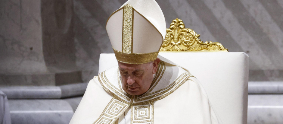 El Papa Francisco, en la celebración de las Vísperas de Año Nuevo y el Te Deum