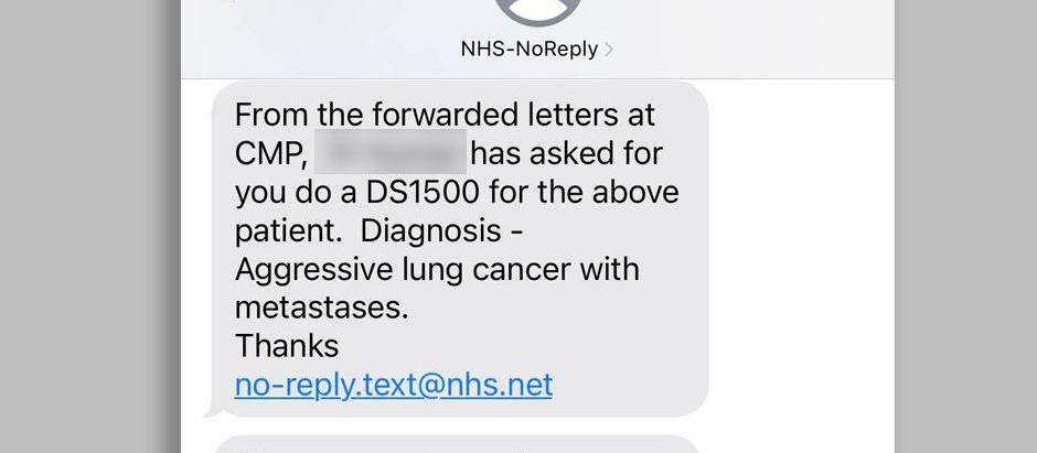 SMS Cancer