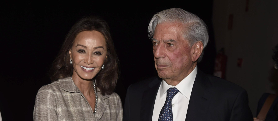 El escritor Mario Vargas Llosa e Isabel Preysler
