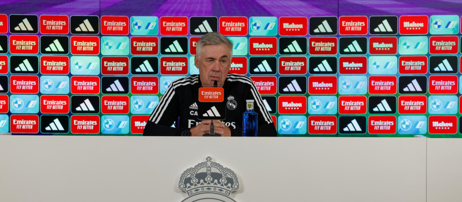 Carlo Ancelotti ha comparecido en rueda de prensa