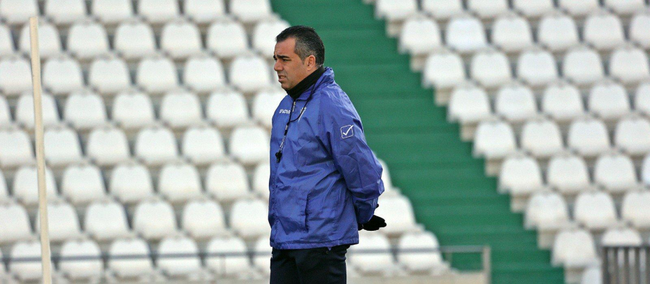 El entrenador del Córdoba CF, Germán Crespo