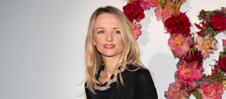 Delphine Arnault attending the LouisVuitton Foundation event in Paris, France on July 5, 2021.