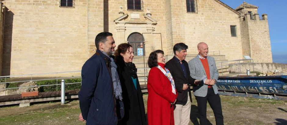 Visita de Rafaela Valenzuela al castillo de Montilla