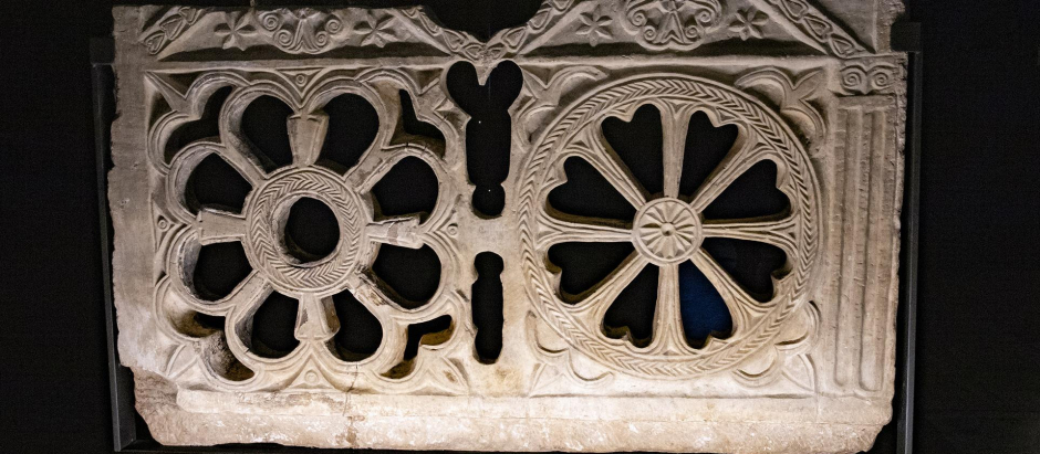 Celosía expuesta en la Mezquita Catedral