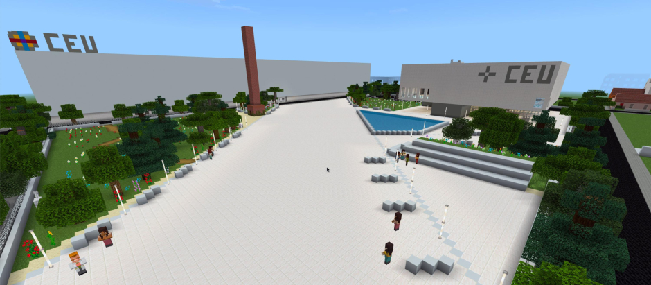 El mundo virtual del Metaverso CEU abarca los campus de las tres universidades CEU