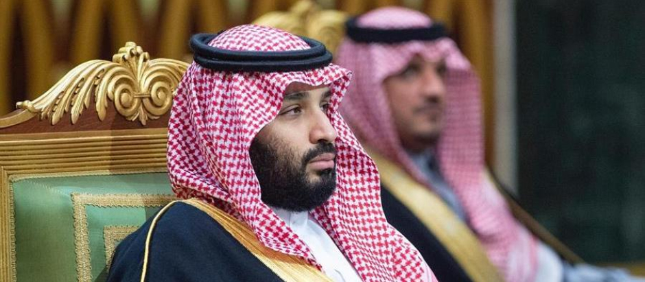 El príncipe heredero saudí Mohammed bin Salman asistiendo a una cumbre