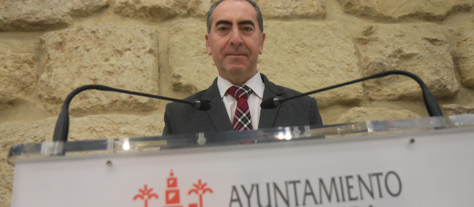 Antonio Álvarez, en la comparecencia tras la Junta de Gobierno Local.