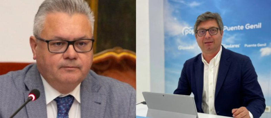Esteban Morales (PSOE) y Sergio Velasco (PP)