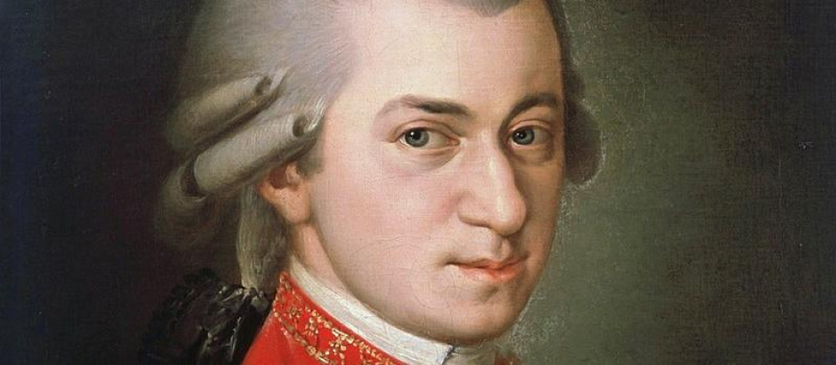 Retrato póstumo de Mozart 1819